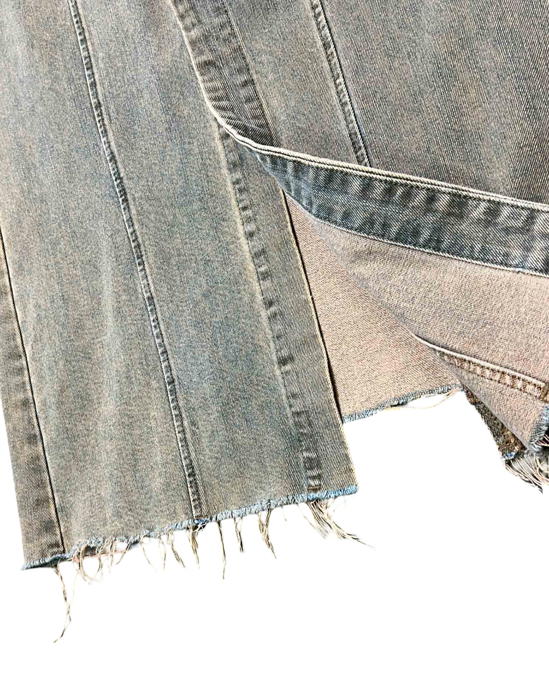 Size XS | Alpha60 A-Line Denim Bronze Skirt