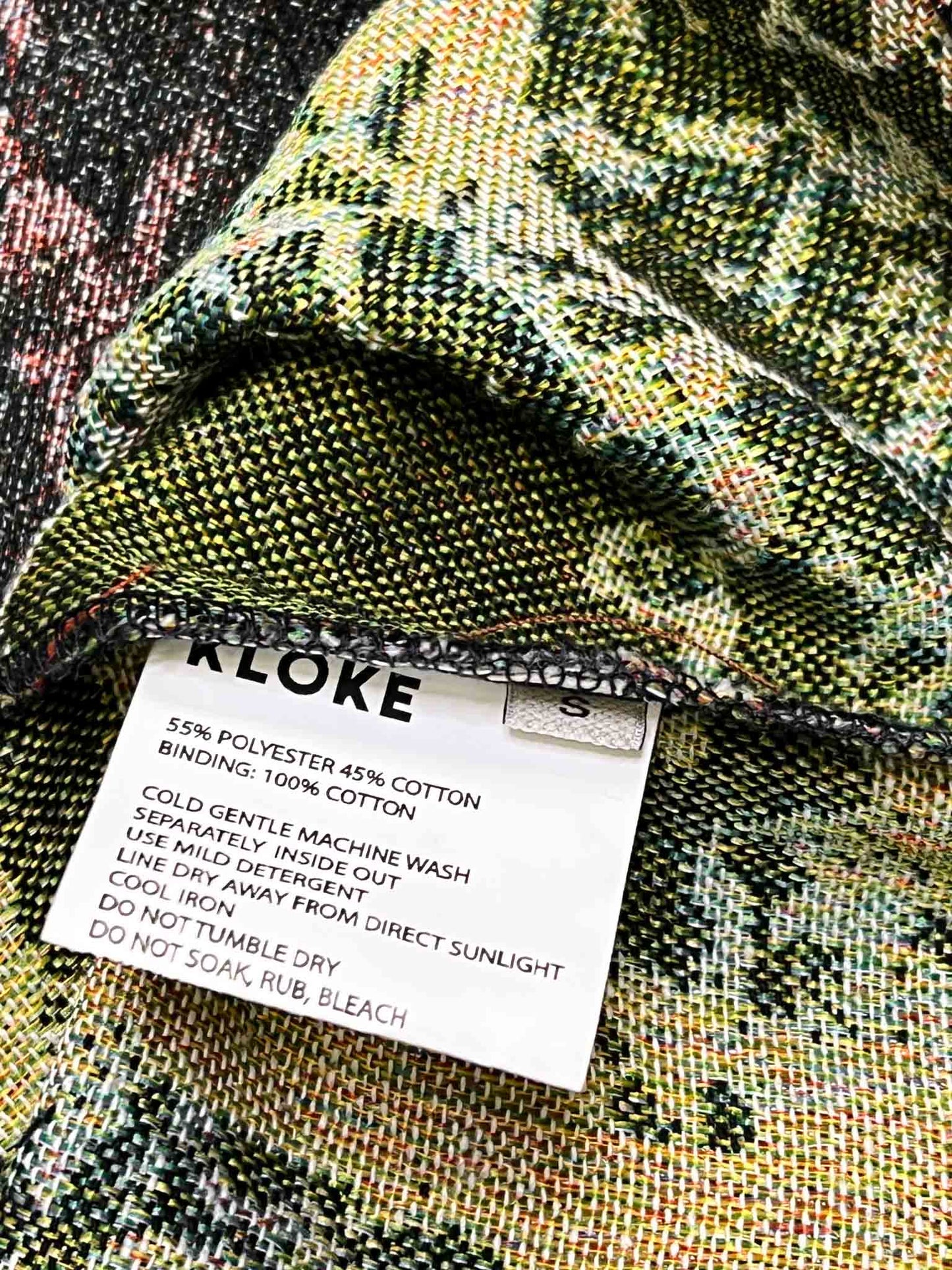 Size S | KLOKE Forge Jacquard Top