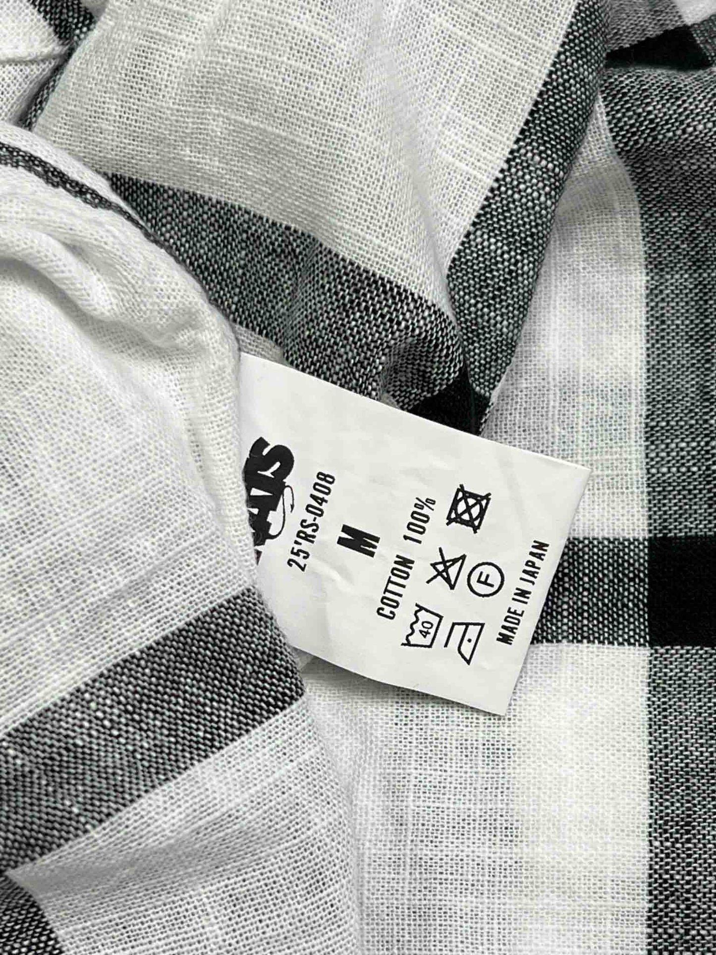 Size M | RATS Windowpane Check Shirt NWT