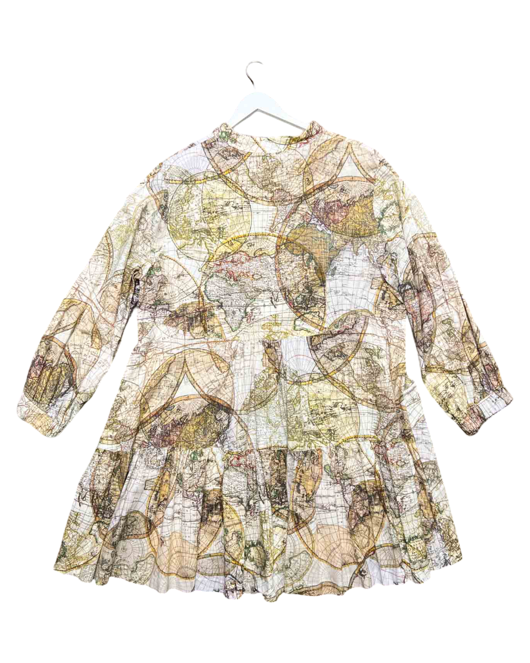 Size 24 | Simply Christene Cotton Poplin Globe Mini Dress