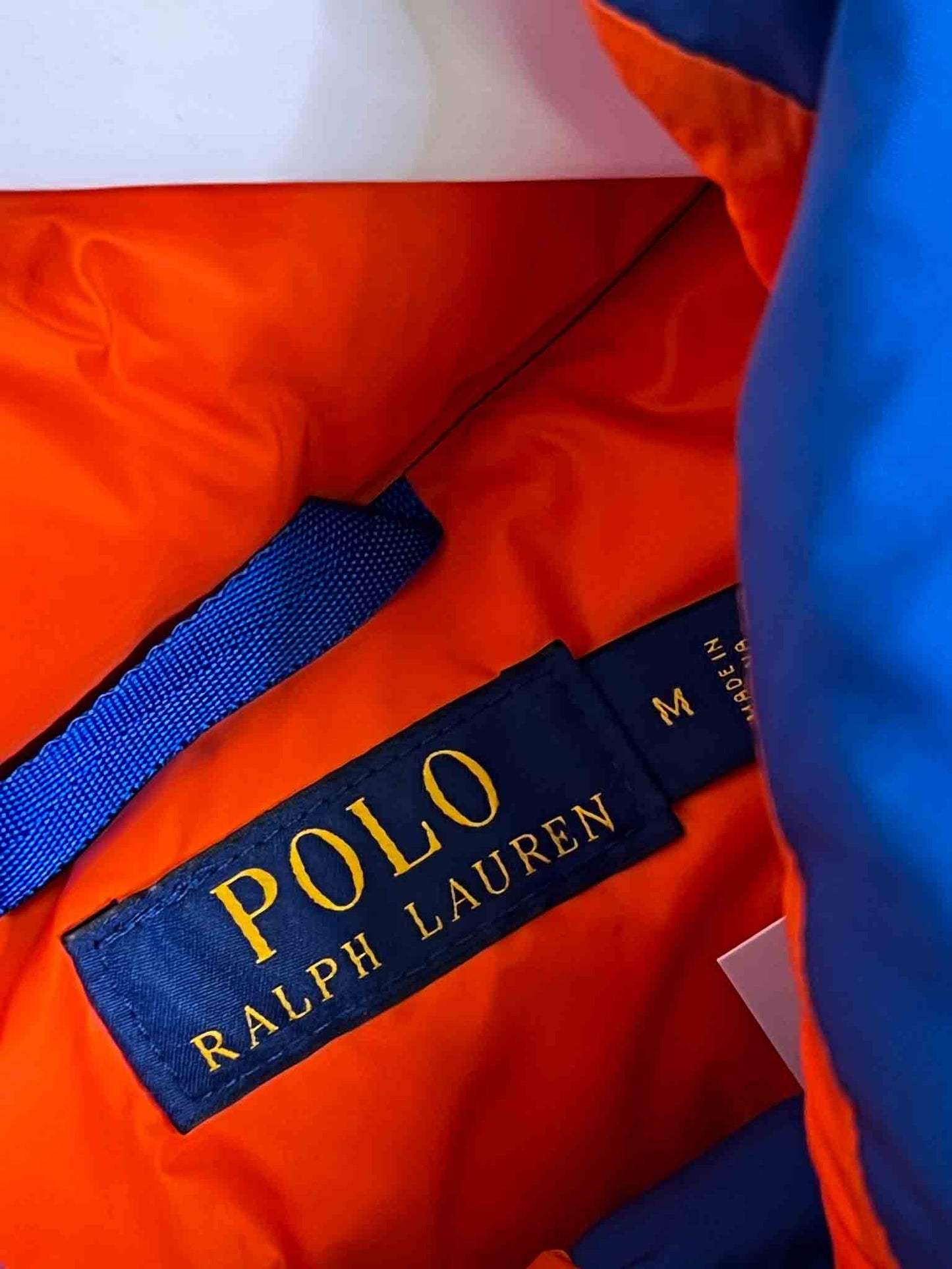 Size M | Ralph Lauren Polo Hi Tech Blue Puffer Jacket