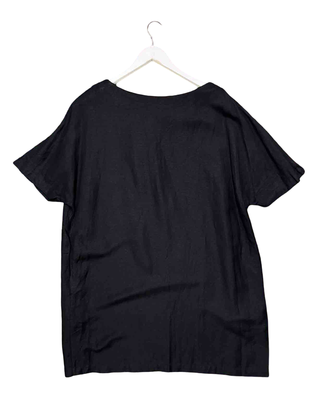 Size L | Alpha60 Black Linen Vaeh Midi Dress
