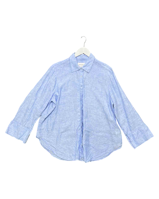 Size 16 | Commonry Blue Linen Shirt