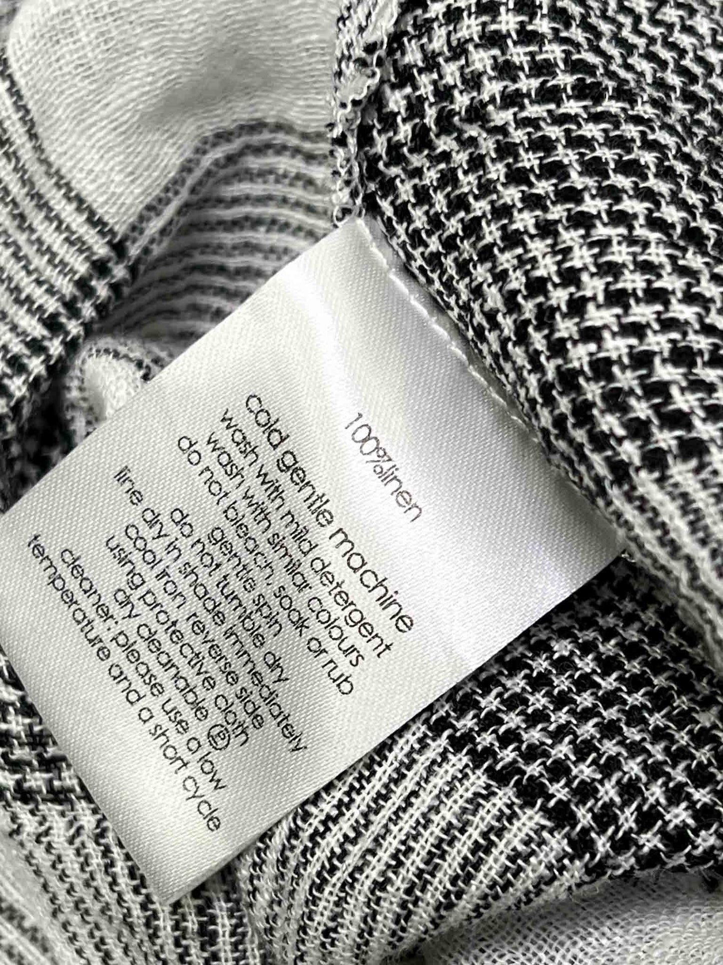 Size 12 | Gorman Linen Plaid Midi Dress