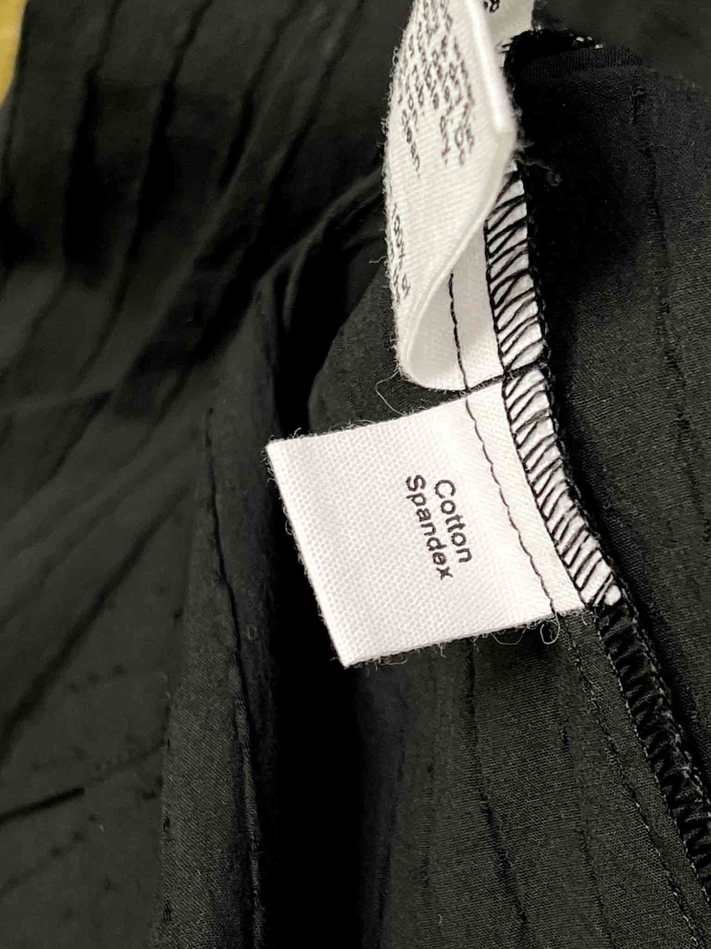Size L (12) | Kuwaii Black Stitch Stretchy Trousers