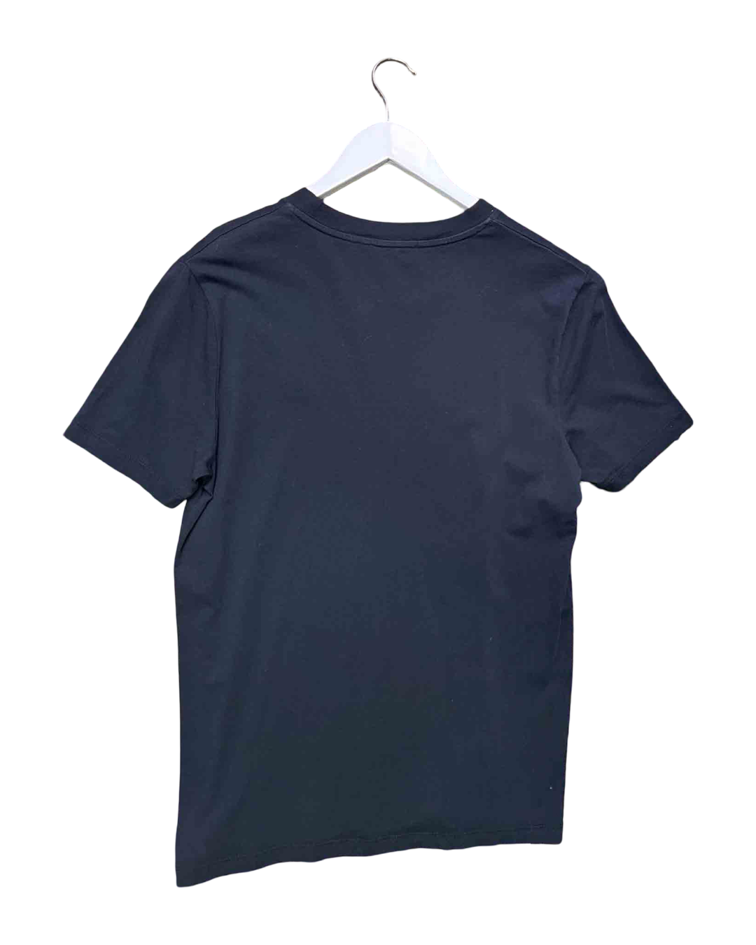 Size L | McQ Black Cotton Swallow T-shirt