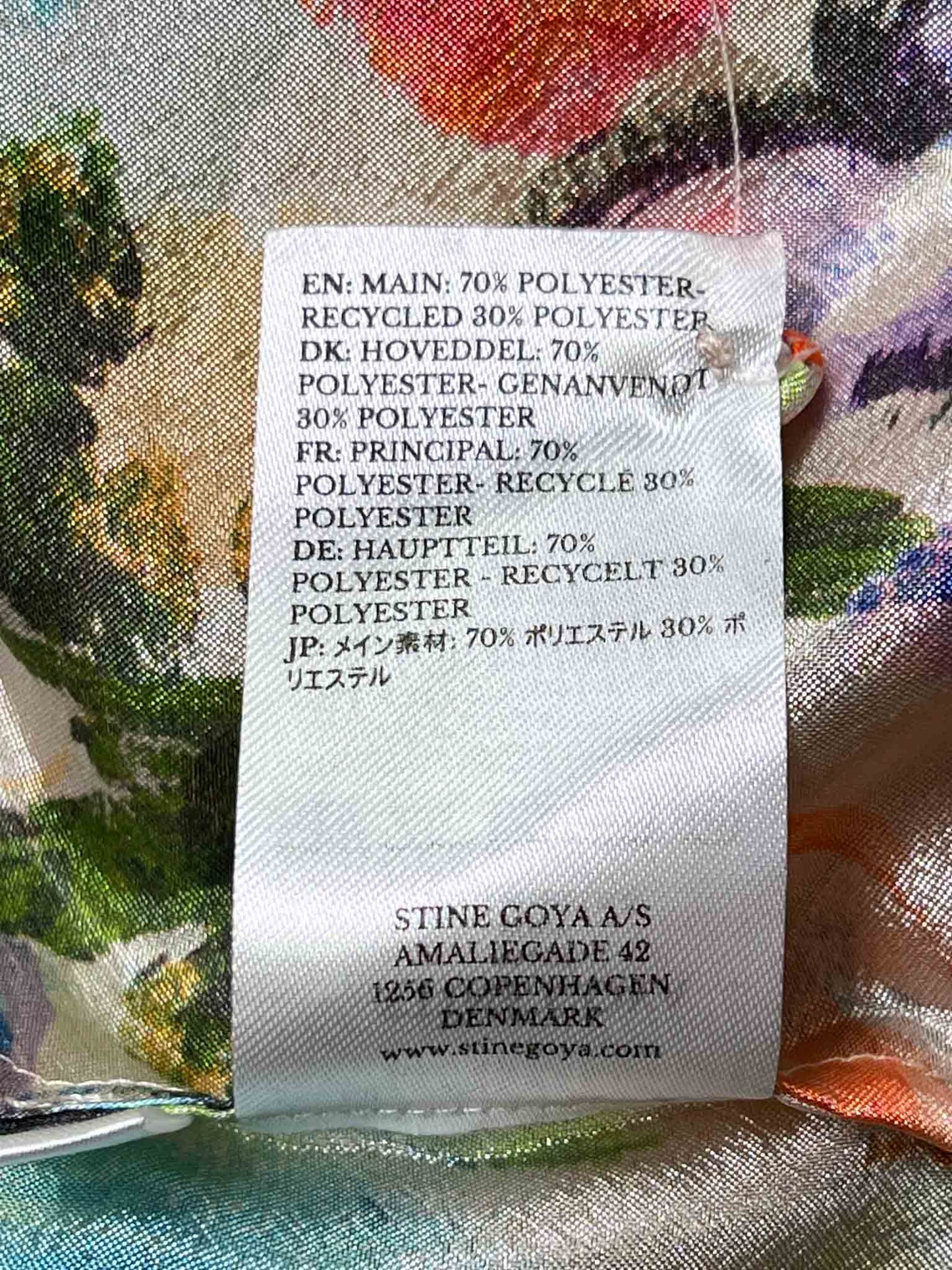 Size M | Stine Goya Eddy Printed Organza Blouse NWT