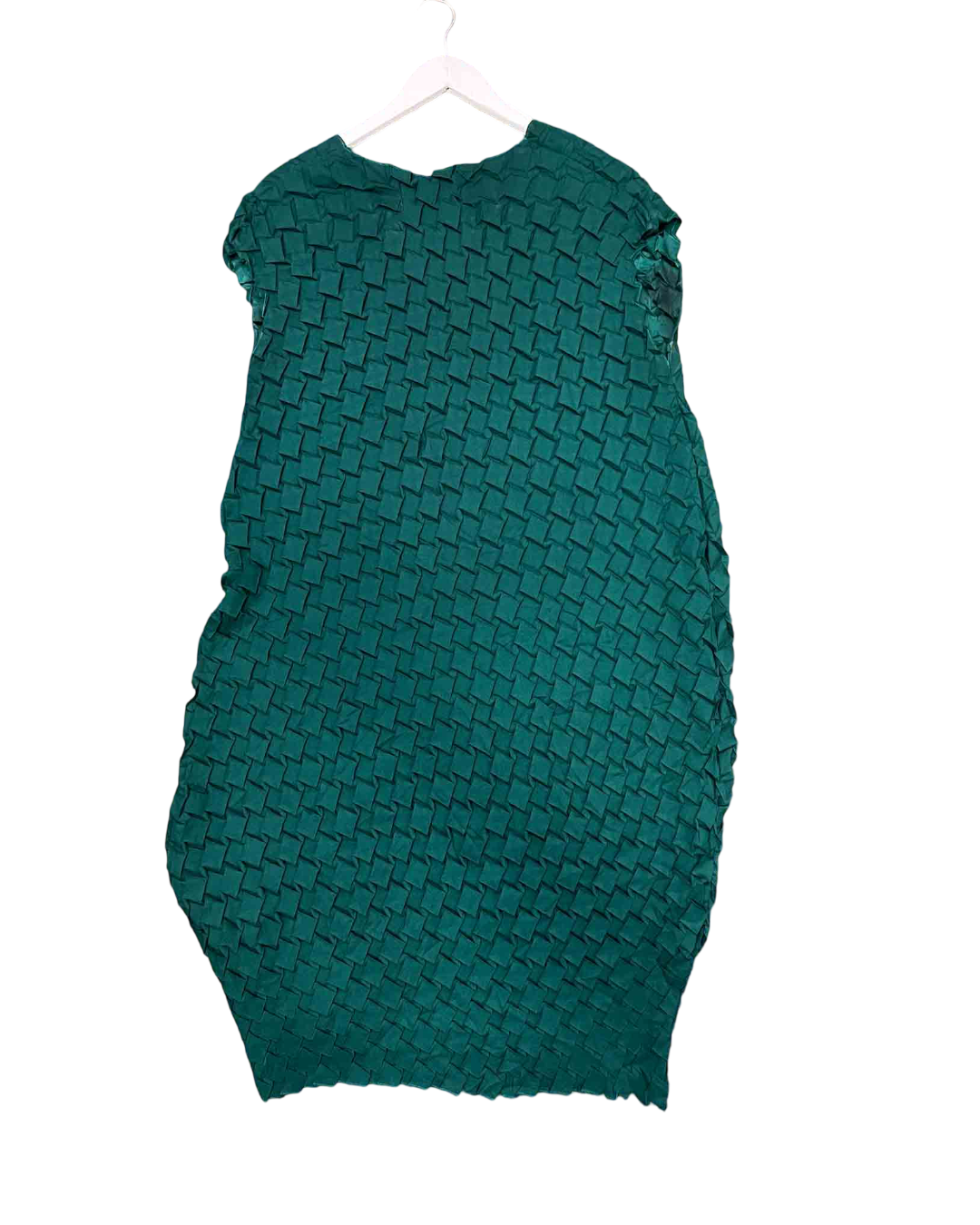 Size S | Alpha60 Green Pleated Dress