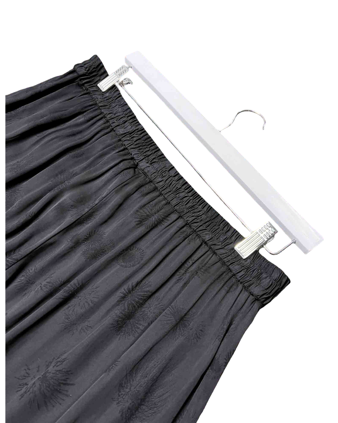Size 6 | Et Al Nox Black Silky Wide-Leg Pants