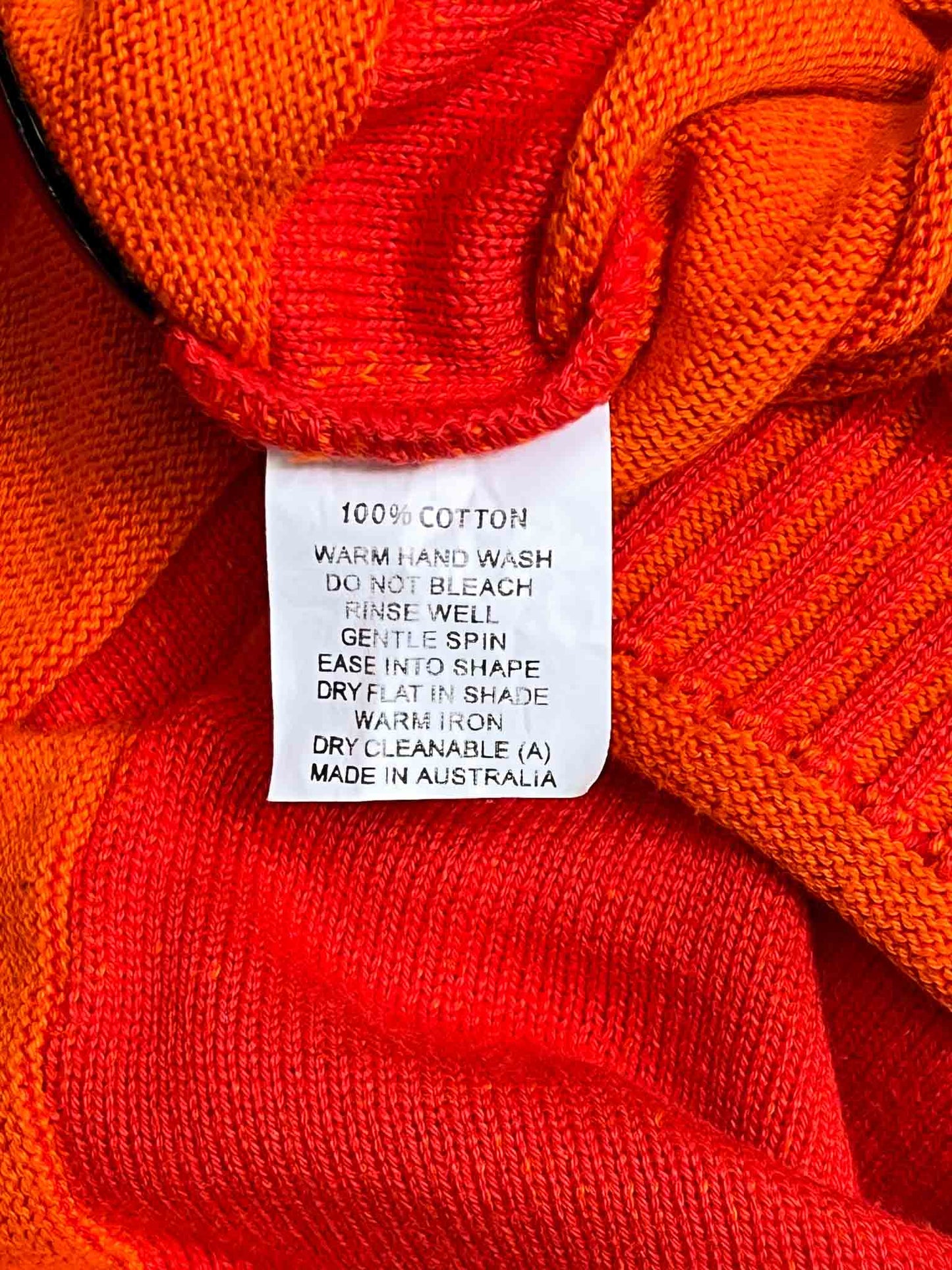 Size M | Fool Red Cropped Cotton Knit Jumper