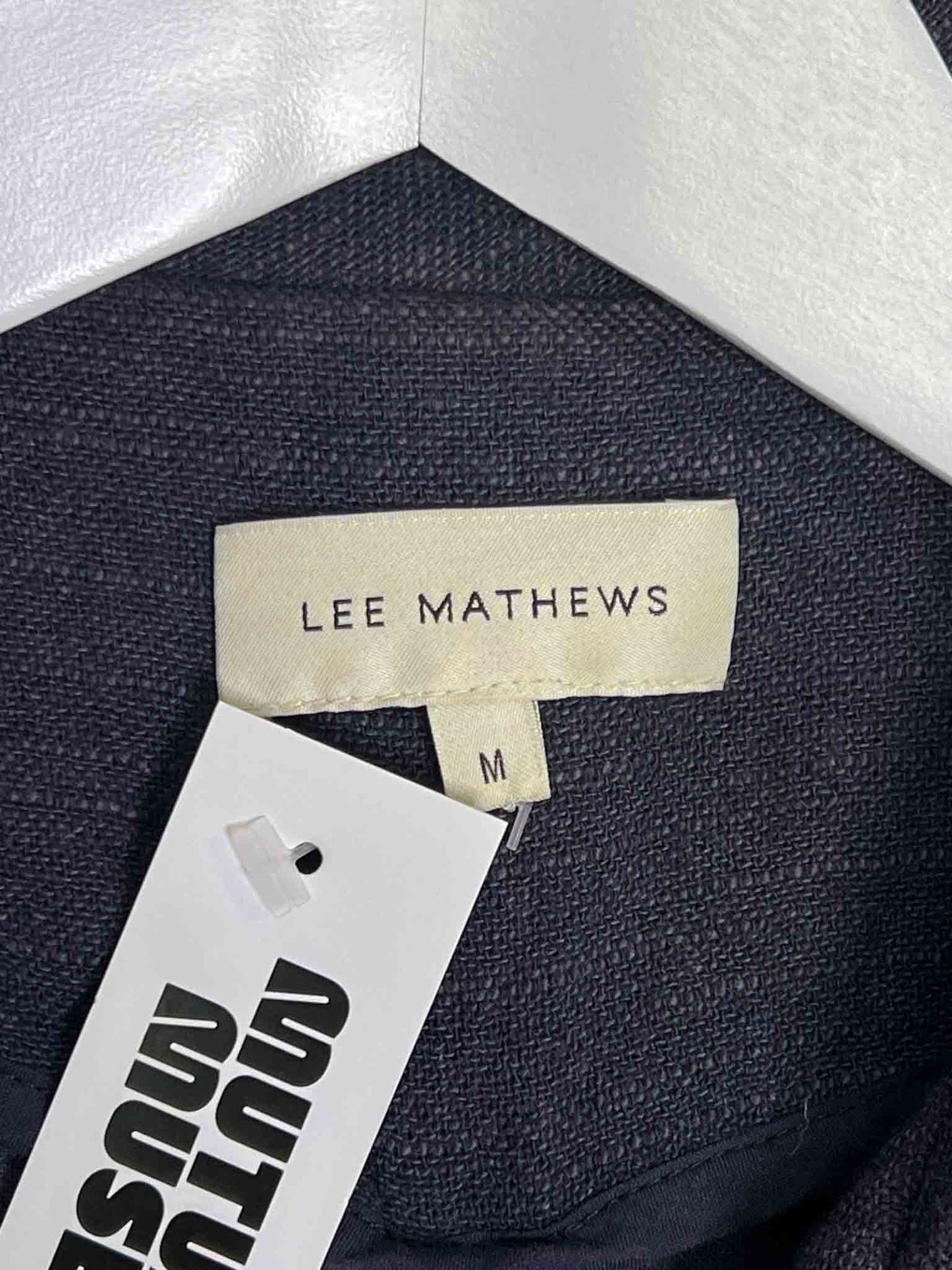 Size M |  Lee Mathews Linen Relaxed Jacket