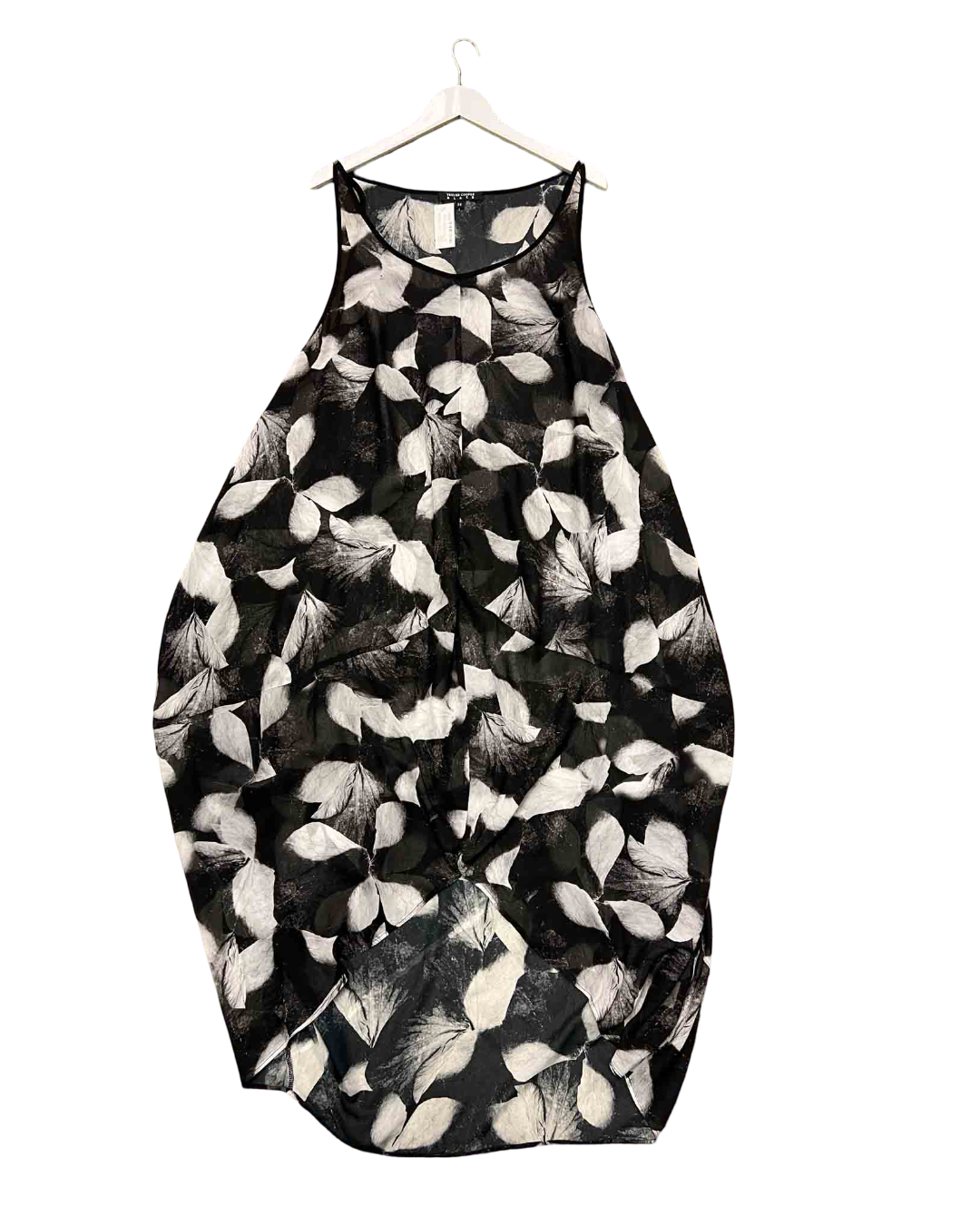 Size 14 | Trelise Cooper Black and Grey Floral Sheer Dress