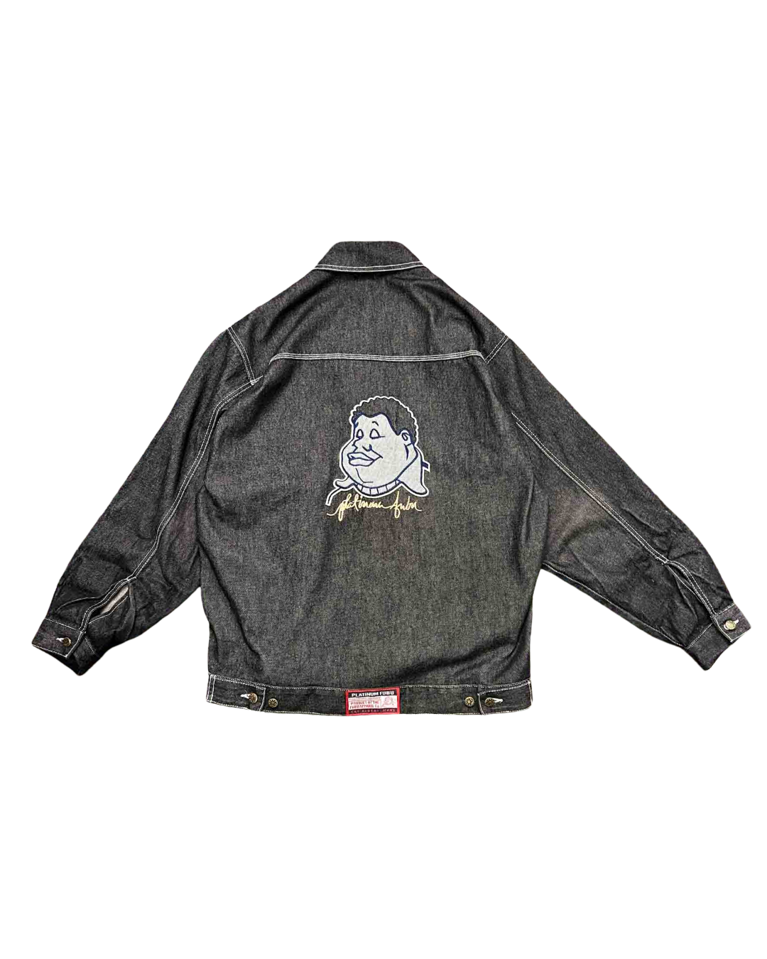 Size L/XL | FUBU Vintage Black Denim Jacket