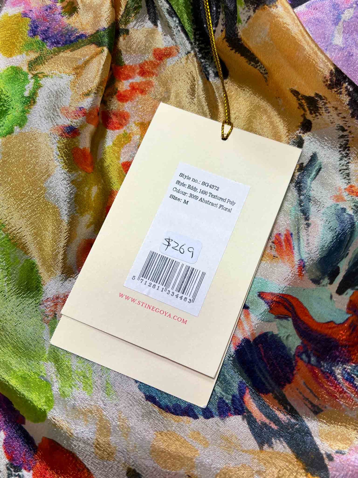 Size M | Stine Goya Eddy Printed Organza Blouse NWT