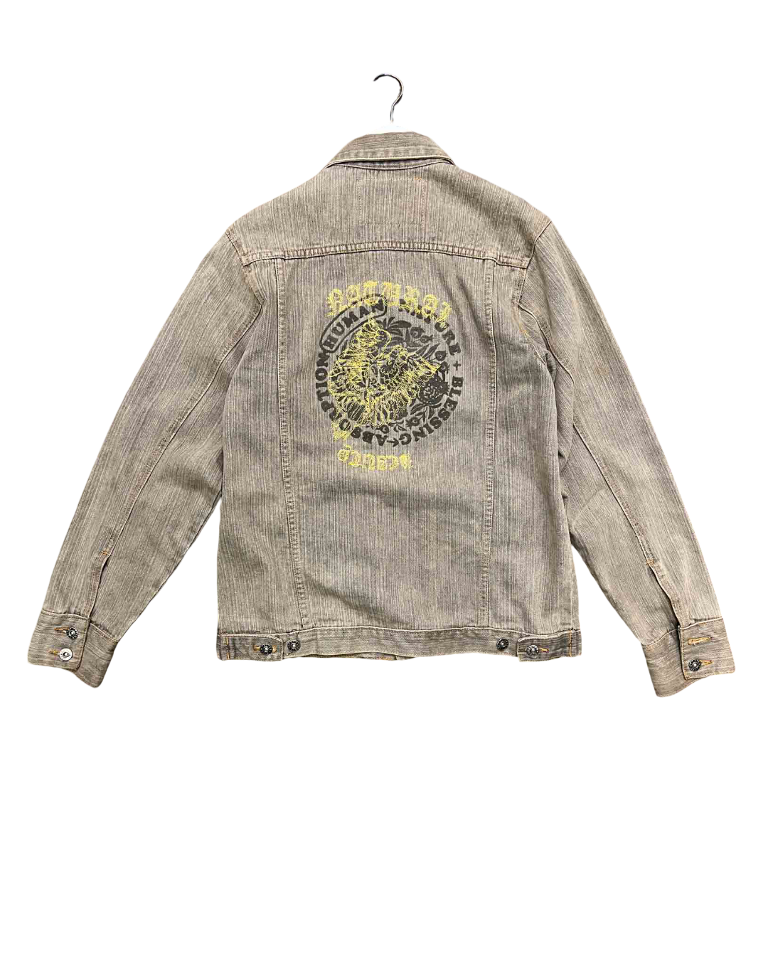 Size M | Stray Beige Denim Jacket