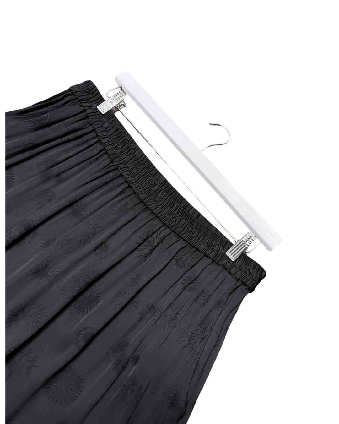 Size 6 | Et Al Nox Black Silky Wide-Leg Pants