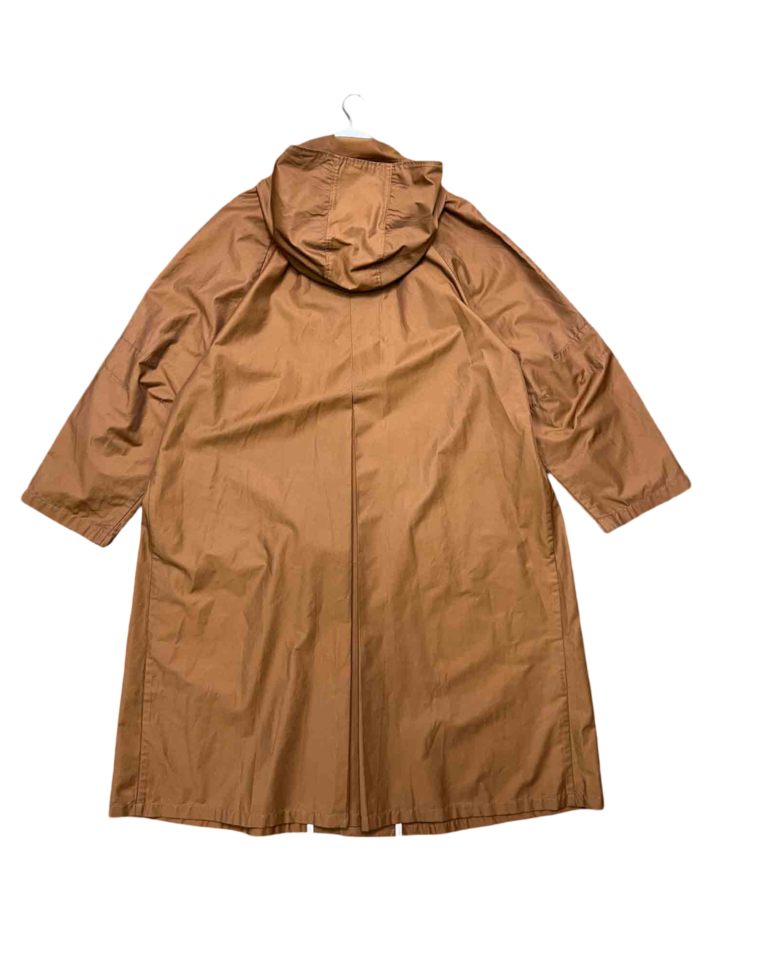 Size L | Cordera Brown Hooded Trench Coat