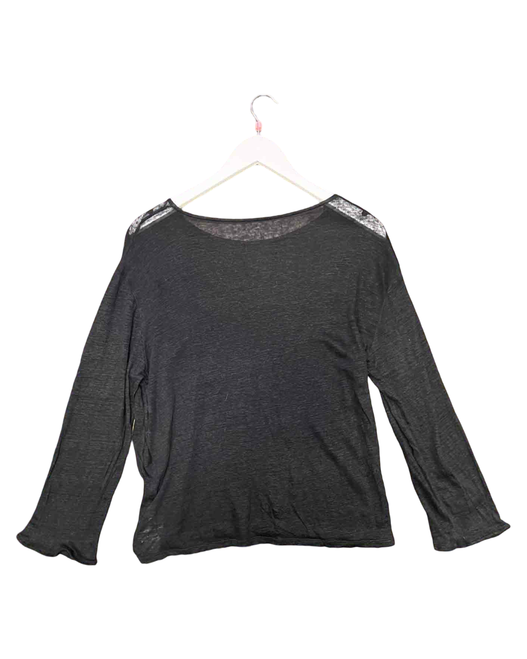 Size S | Acne Studios Grey Sheer Top