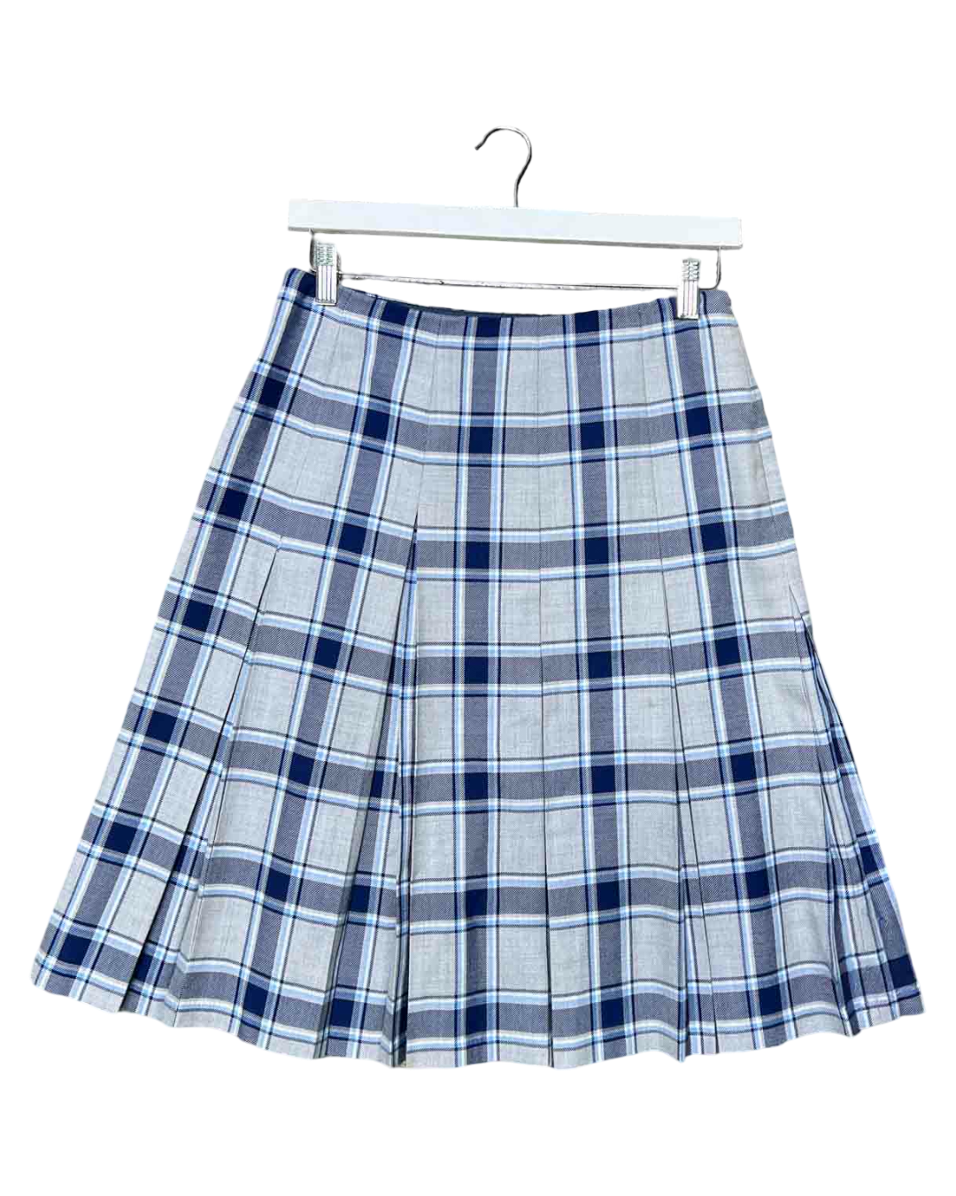 Size L | Fletcher Jones Plaid Wool Kilt Skirt