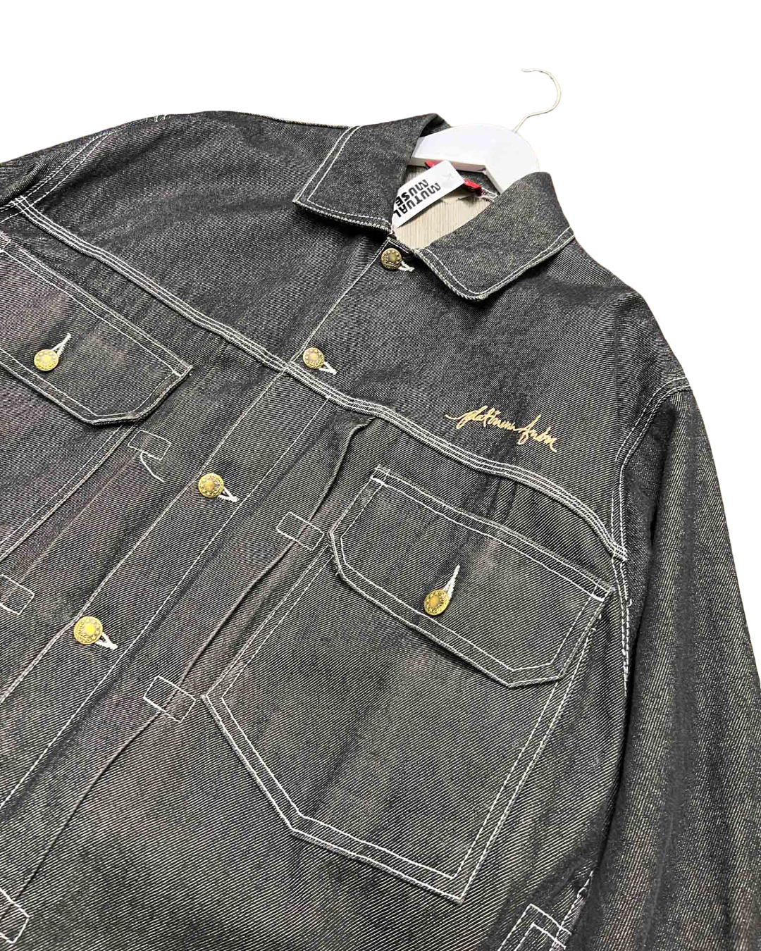 Size L/XL | FUBU Vintage Black Denim Jacket