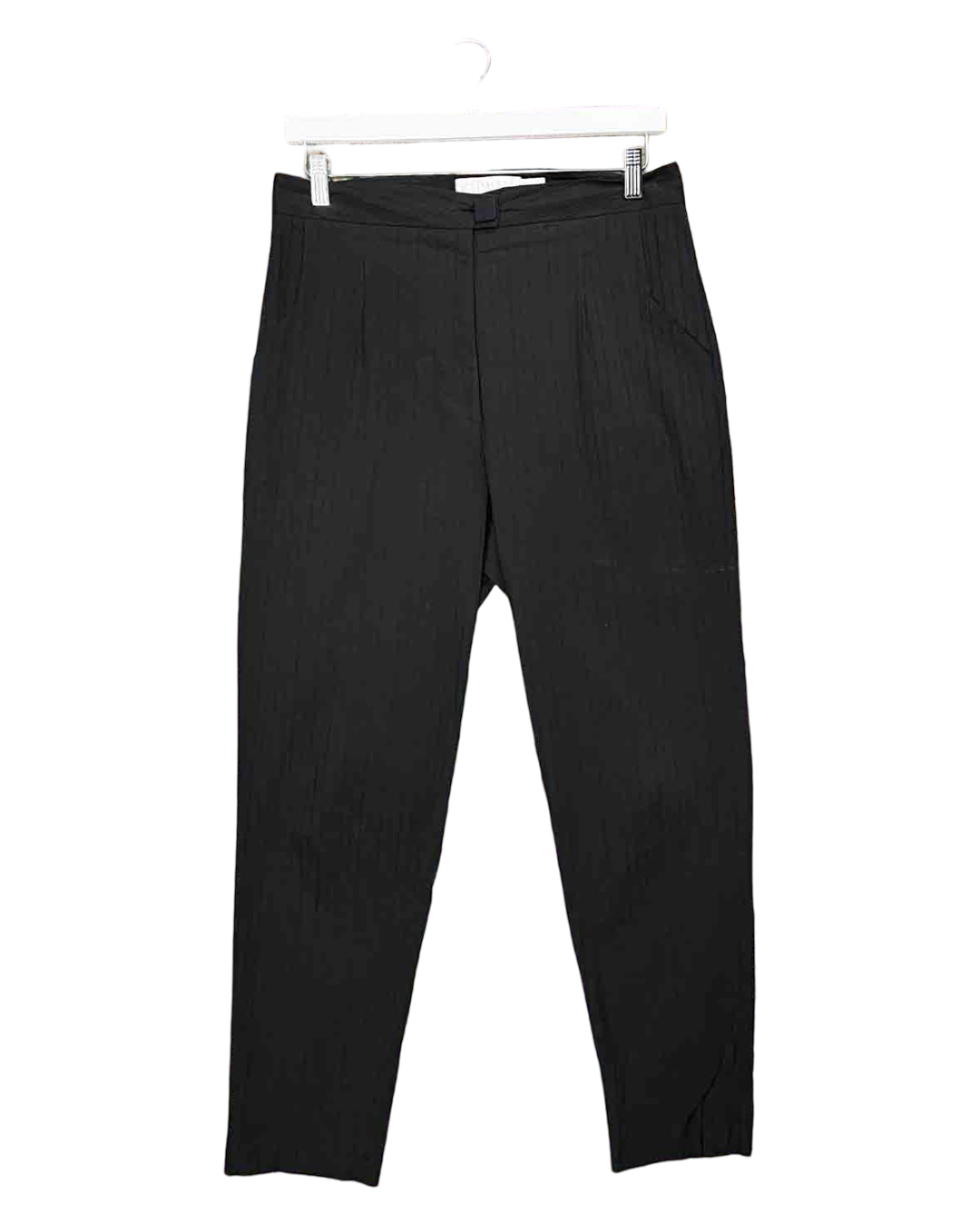 Size L (12) | Kuwaii Black Stitch Stretchy Trousers