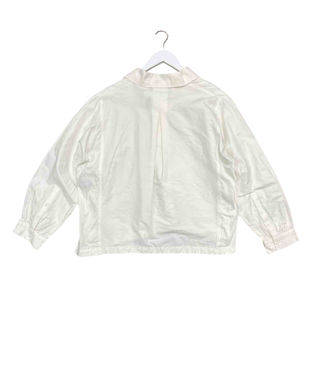 Size M | Alpha60 Cropped White Shirt