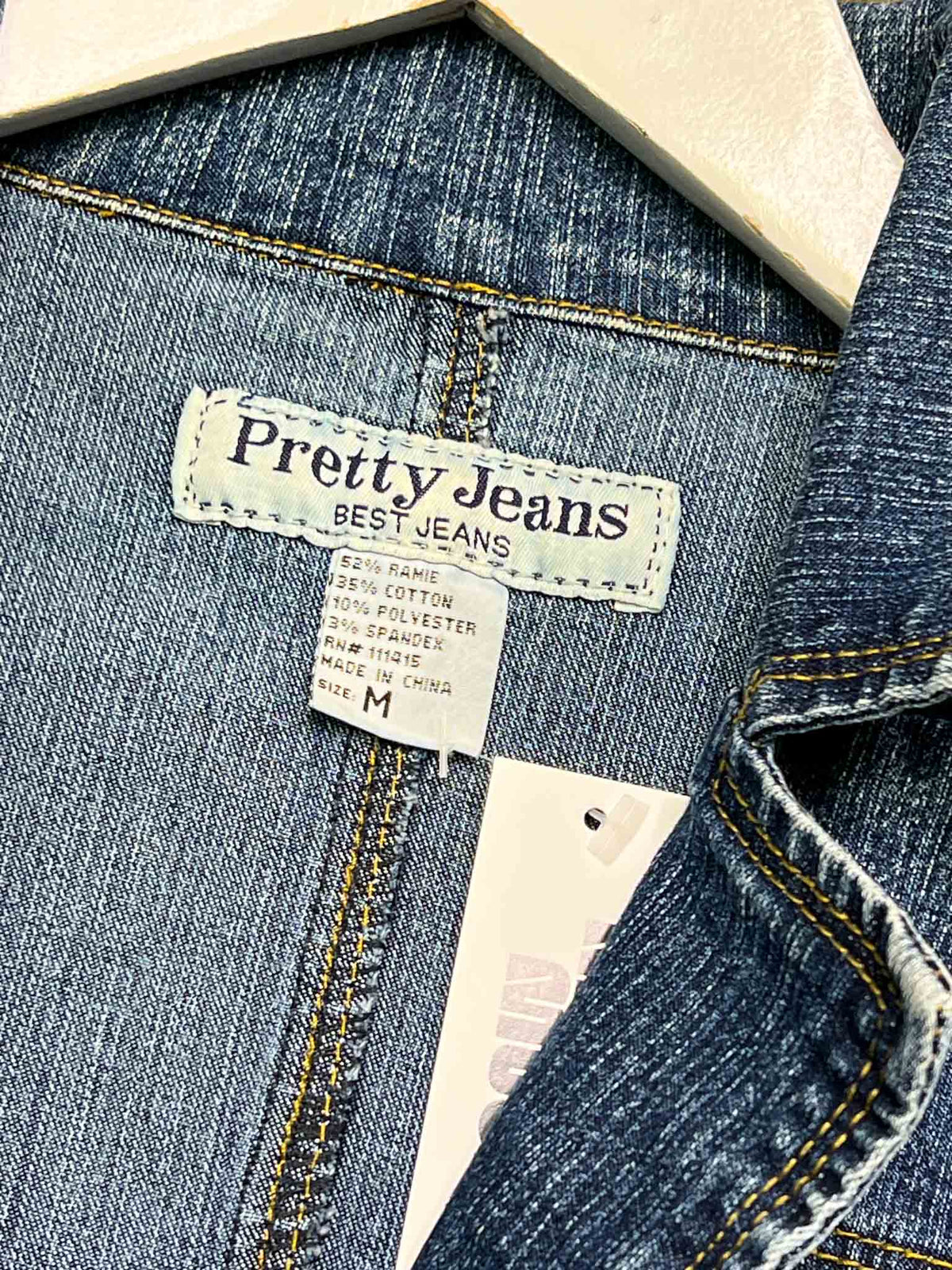 Size M | Pretty Jeans Stonewashed Blazer Jacket