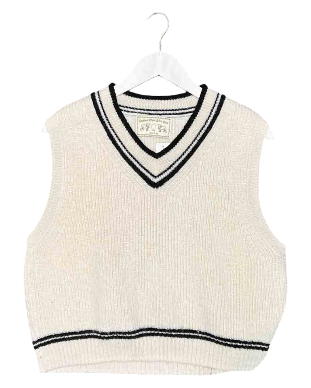 Size S/M | Egg Seoul Shetland Wool Varsity Vest