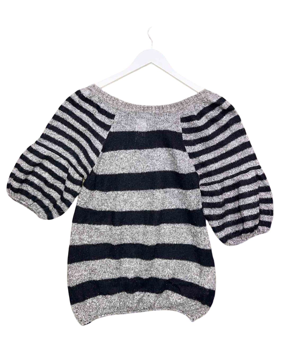 Size M | United Colors of Benetton Mohair Blend Striped Jumper
