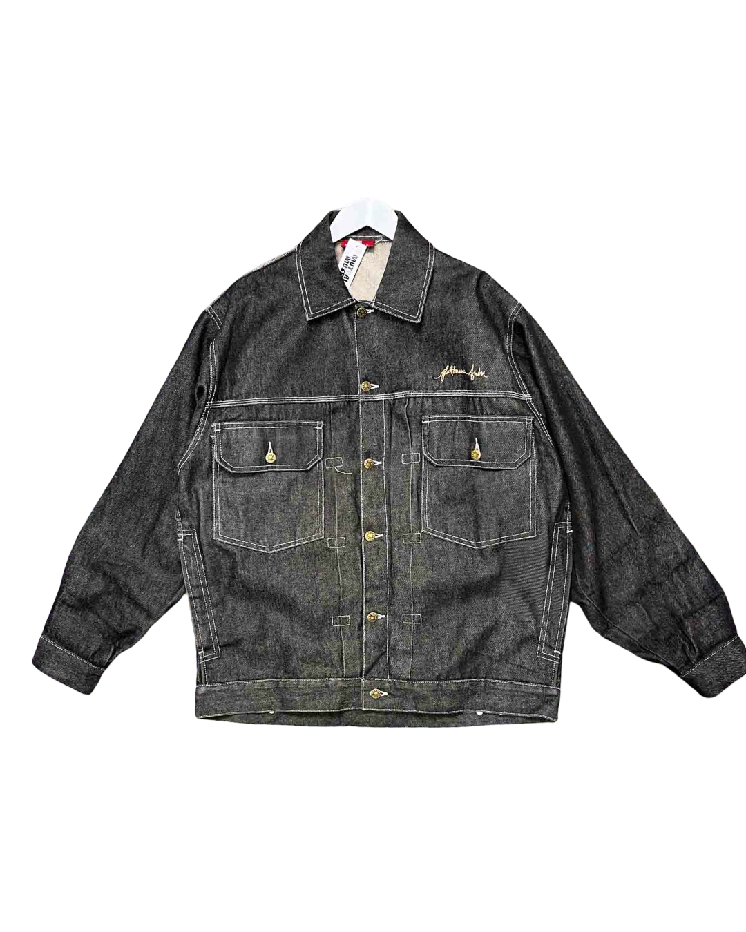 Size L/XL | FUBU Vintage Black Denim Jacket