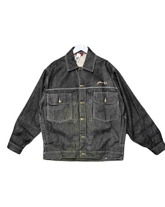Size L/XL | FUBU Vintage Black Denim Jacket