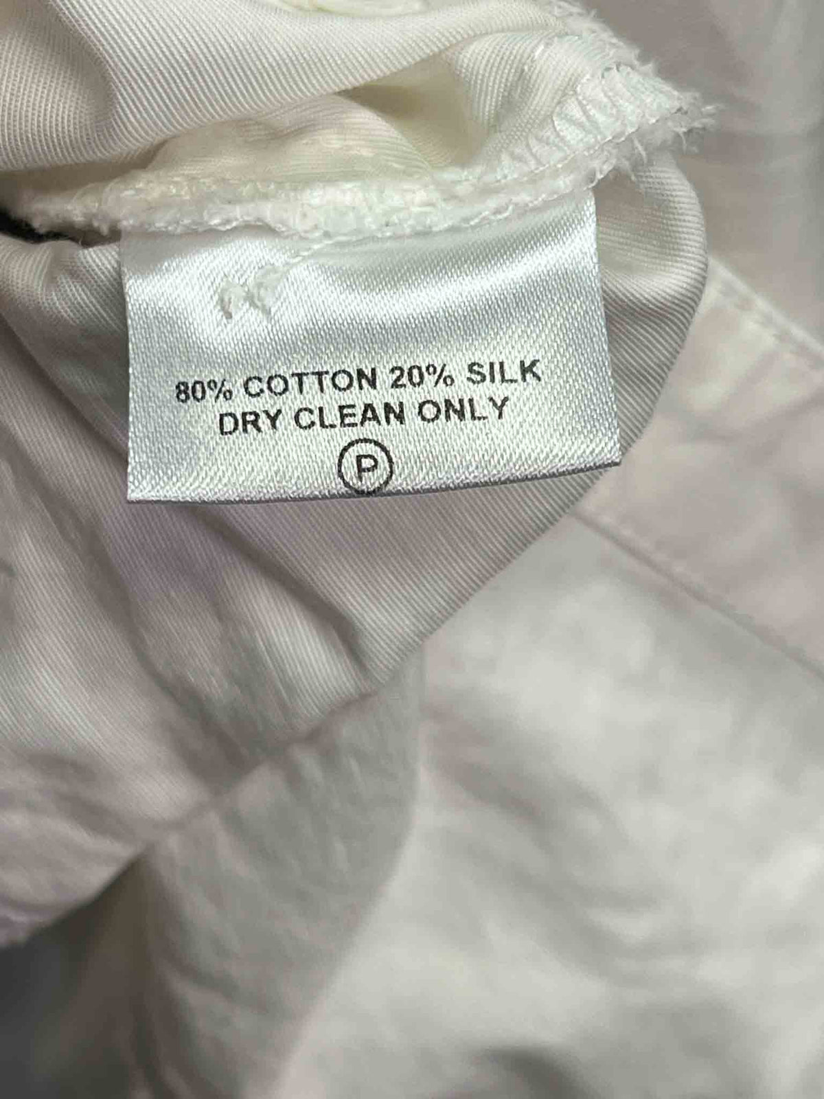 Size M | Alpha60 Cropped White Shirt