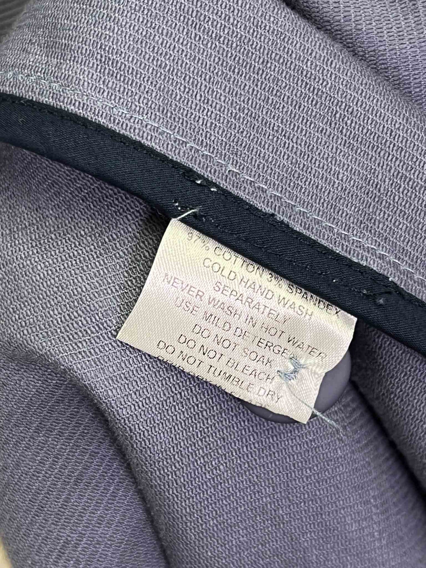 Size S | Alpha60 Slate Cotton Blue Trench Coat