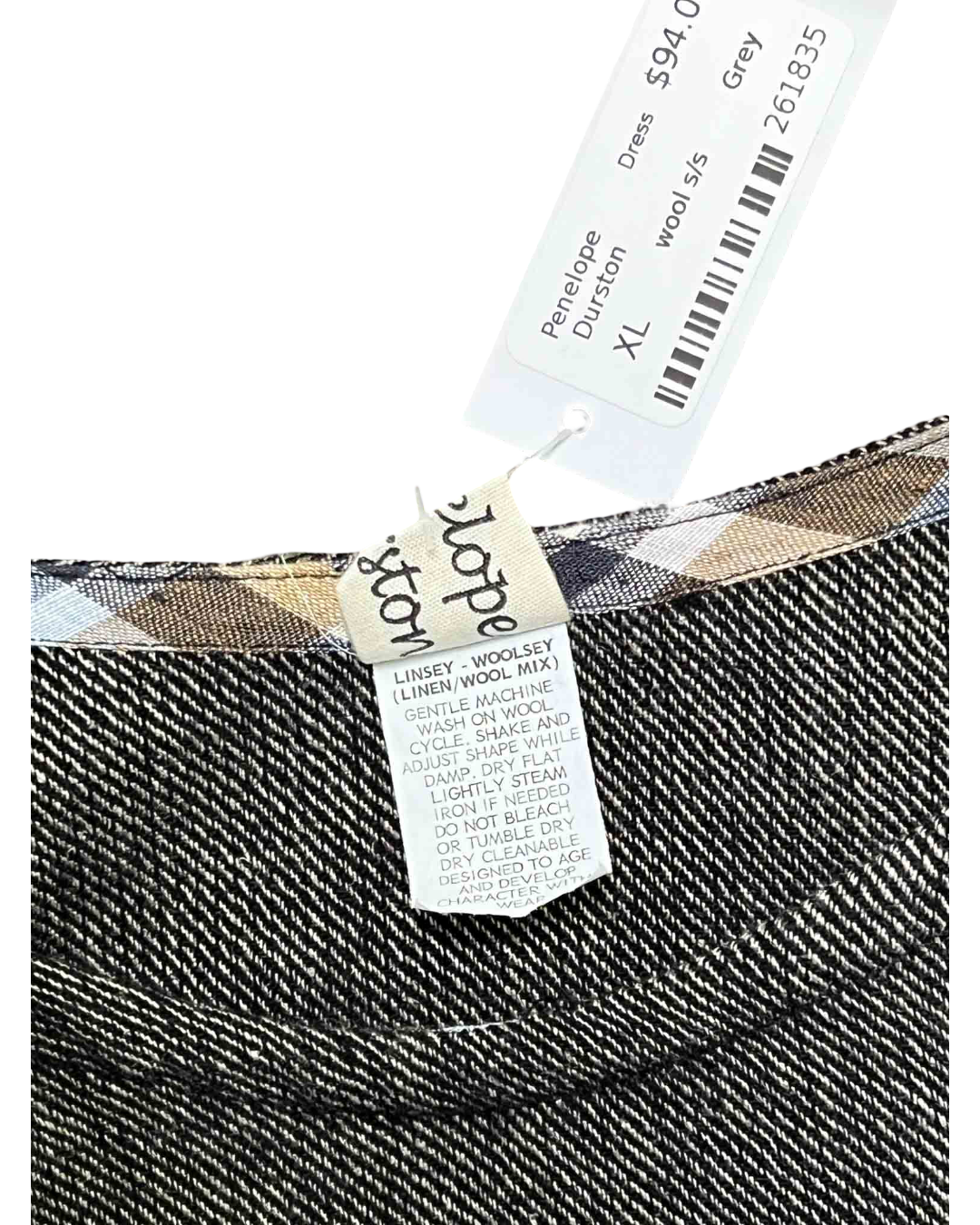 Size XL | Penelope Durston Wool Dress