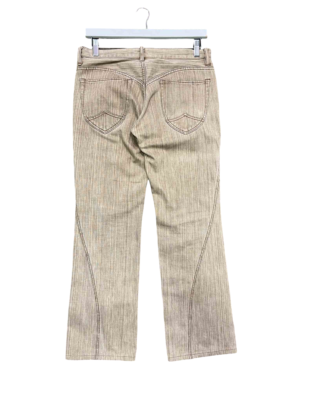 Size 32 | Nicole Club Beige Wash Jeans