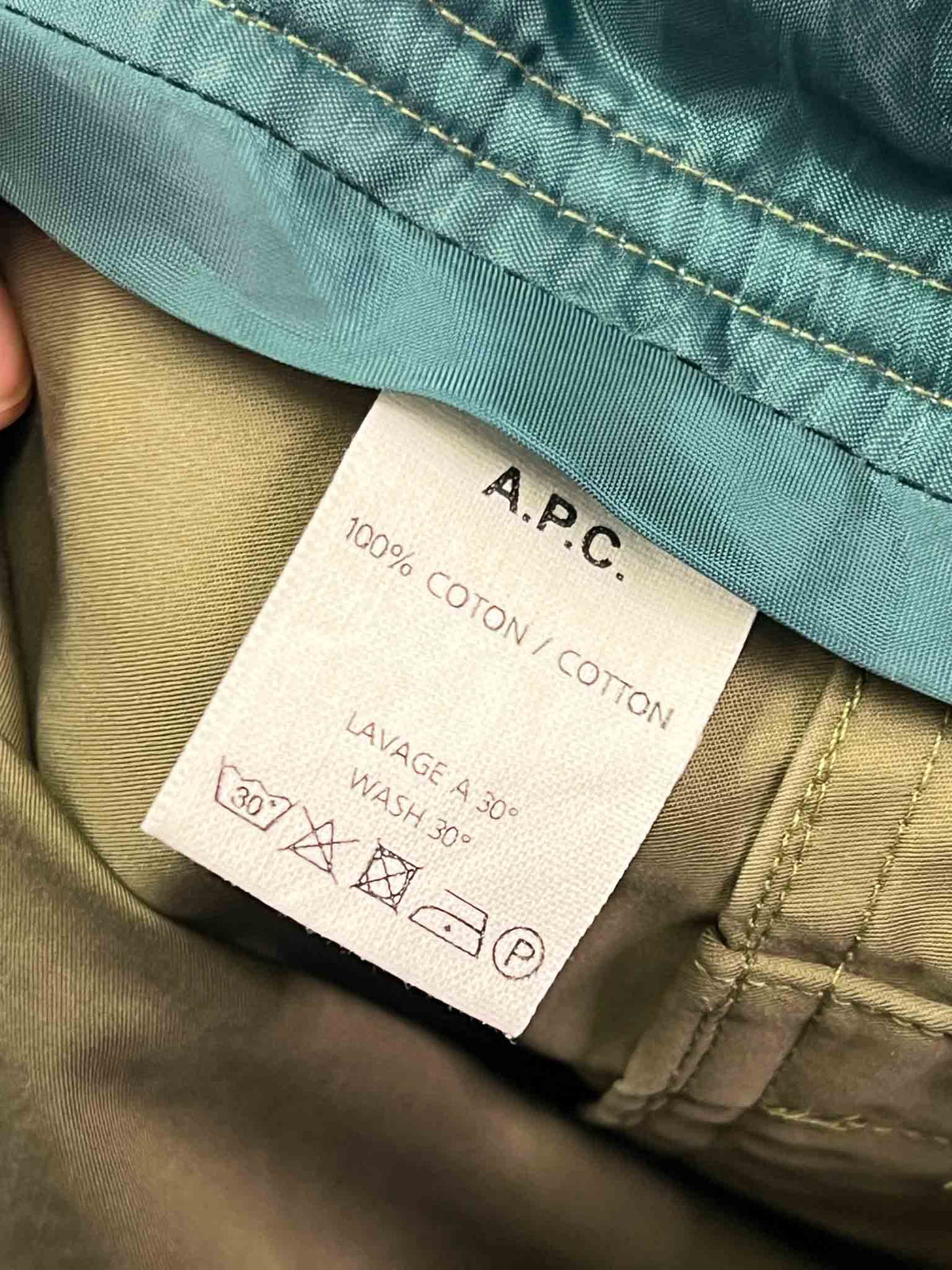 Size L | A.P.C Khaki Masc Shorts