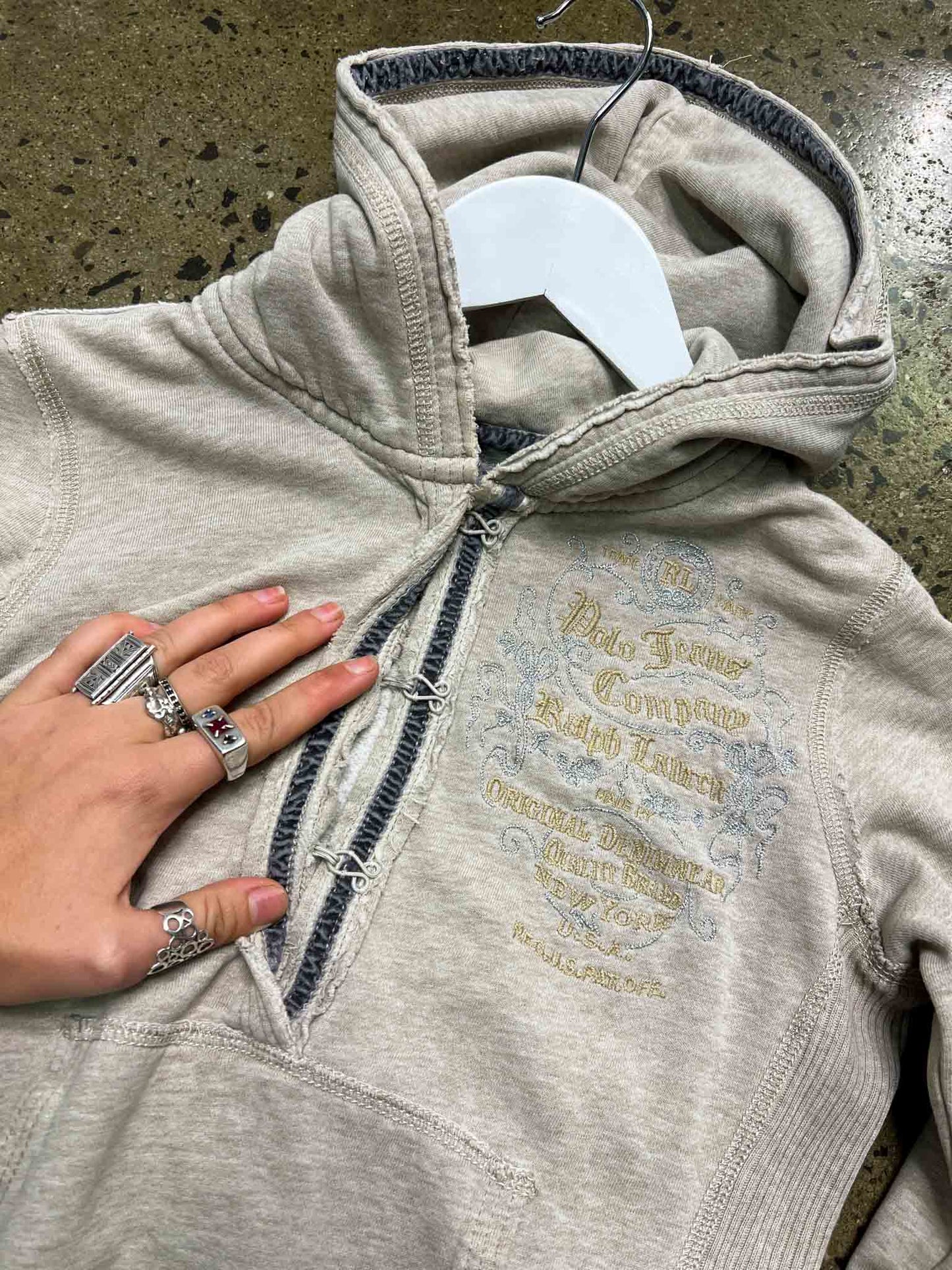 Size S | Ralph Lauren Vint. Beige Y2K Jumper