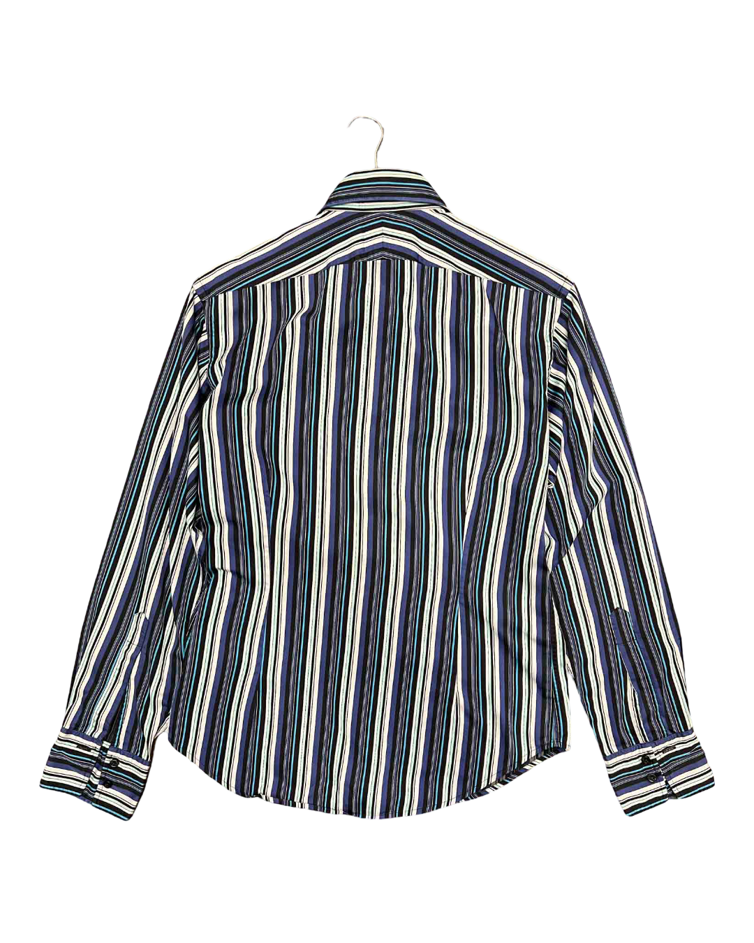 Size S | John Francomb Blue Stripe Shirt