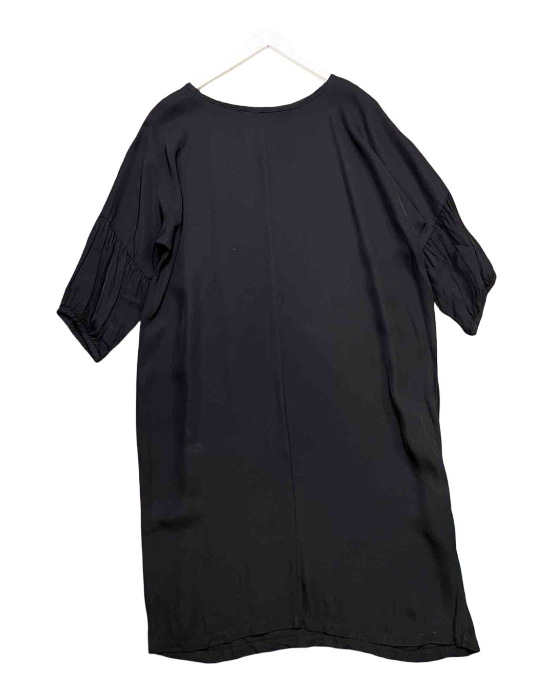 Size L | Alpha60 Black Midi Shift Dress