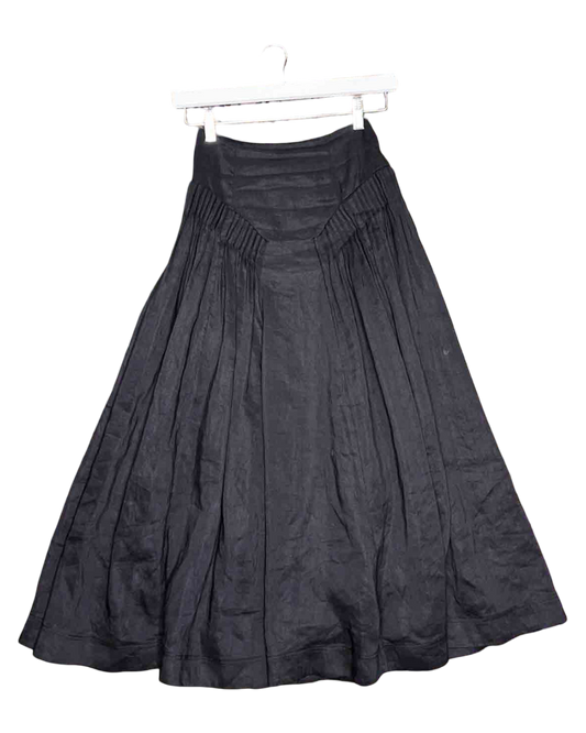 Size XXS | Aje Skirt Yves Black Midi Skirt