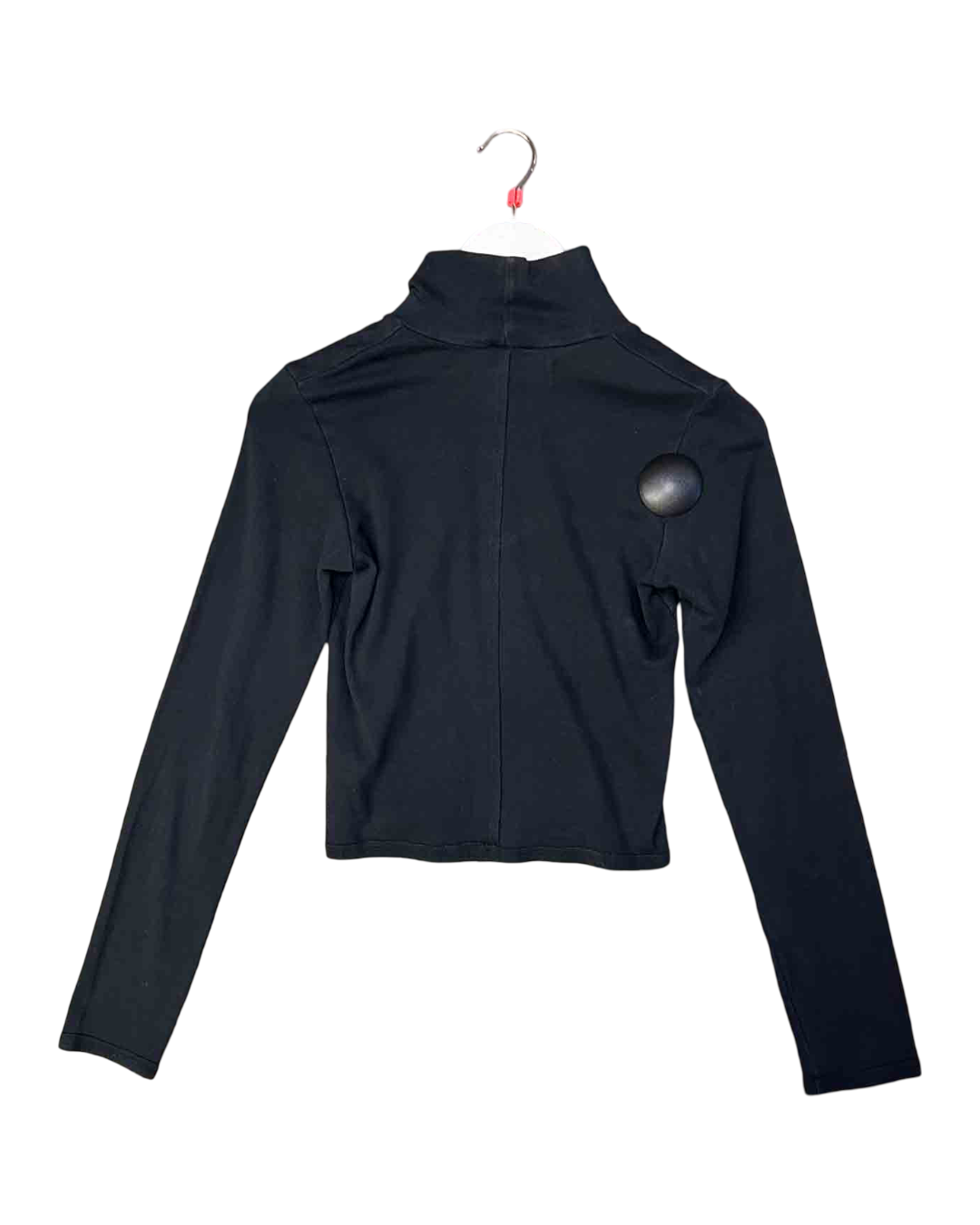 Size M | Eckhaus Latta Black High Neck Top
