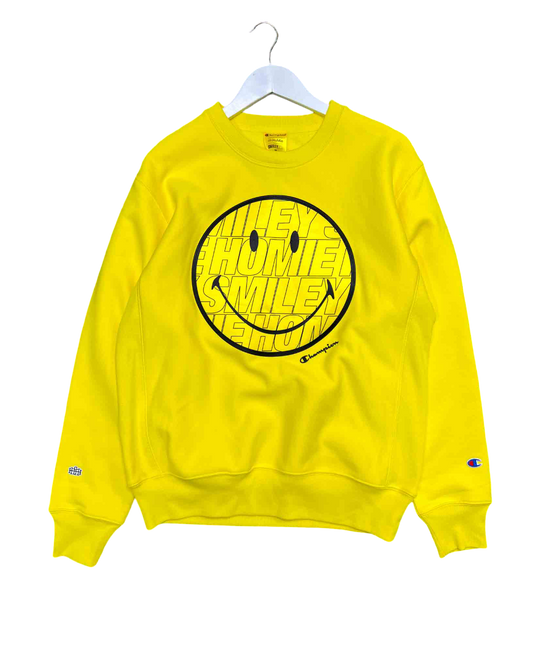 Size M | Homie x Champion x Smiley Sweatshirt Jumper With Tags