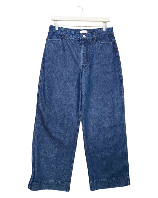 Size XL |  Kowtow Indigo Wideleg Jeans