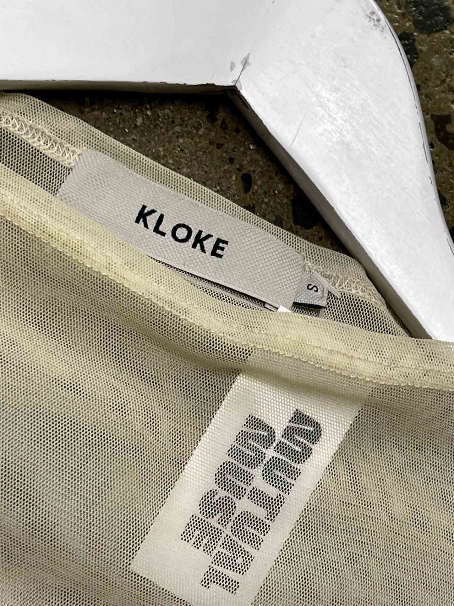 Size S | Kloke Mesh Long-Sleeve Top