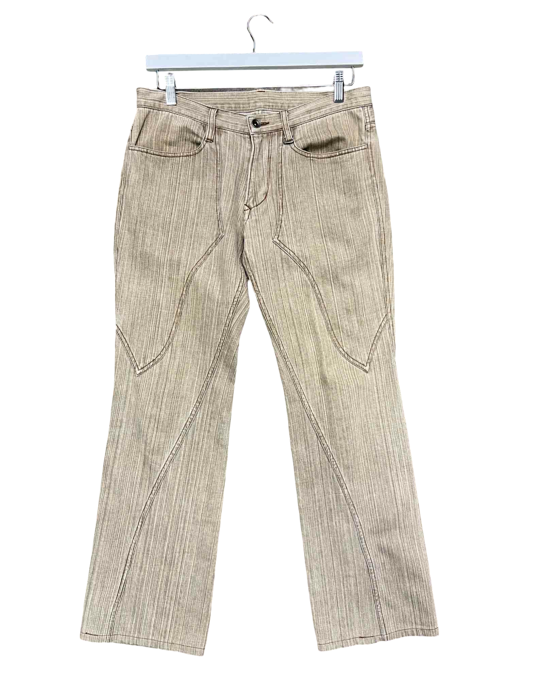 Size 32 | Nicole Club Beige Wash Jeans