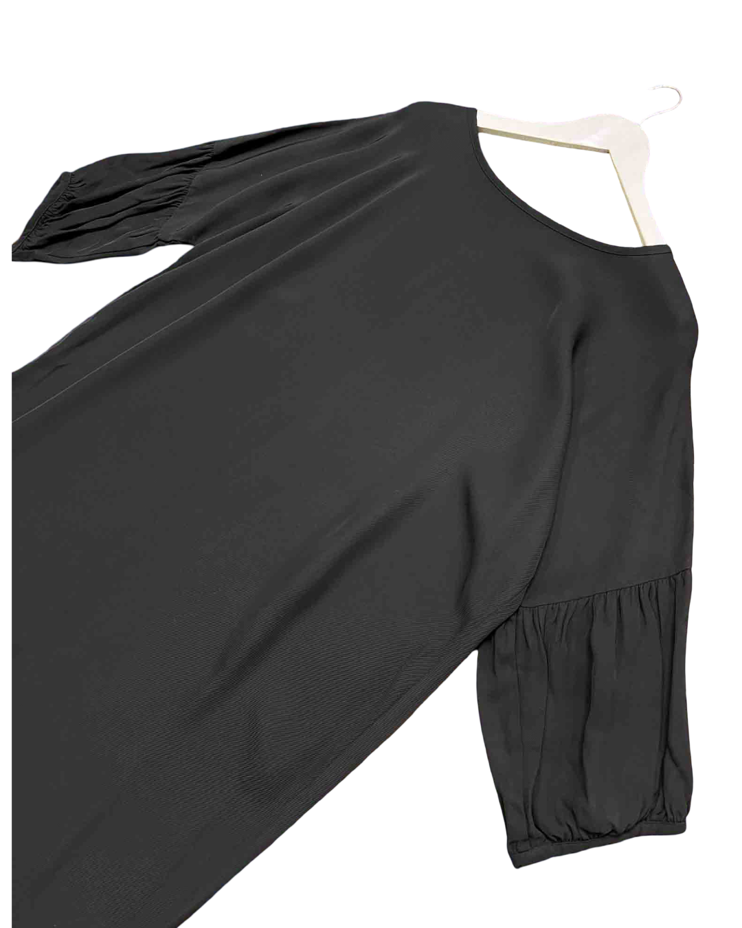 Size L | Alpha60 Black Midi Shift Dress