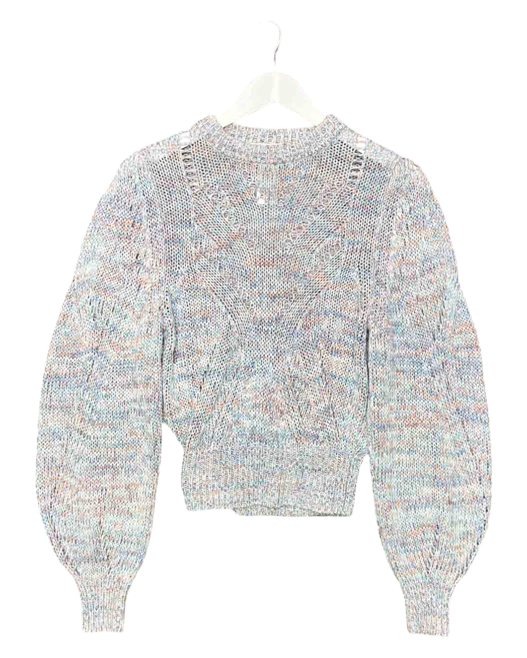 Size 1 (S) | Skin & Threads Multicoloured Linen/Cotton Knit Jumper