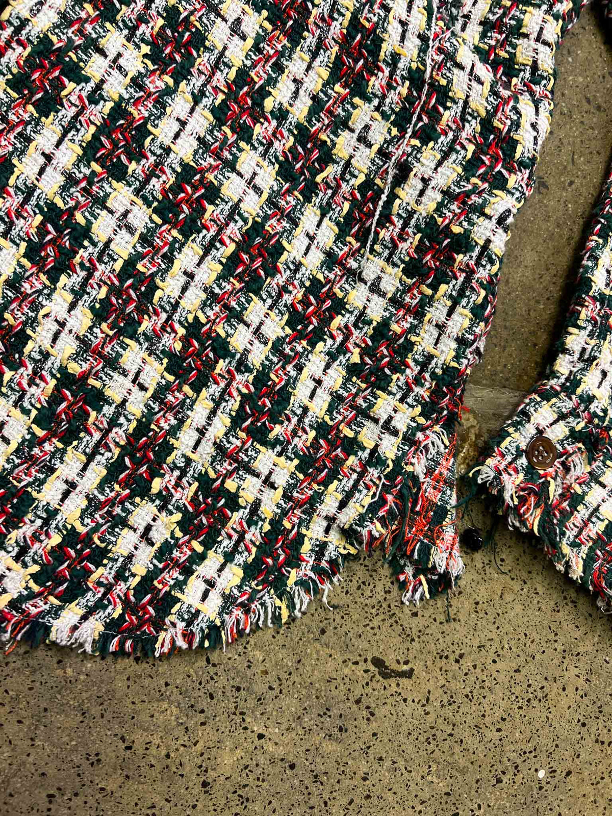 Size M | Faith Connexion Oversized Tweed Over Shirt