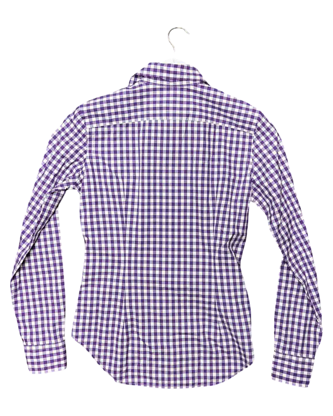 Size 4 (S) | Ralph Lauren Sport Purple Check Cotton Shirt