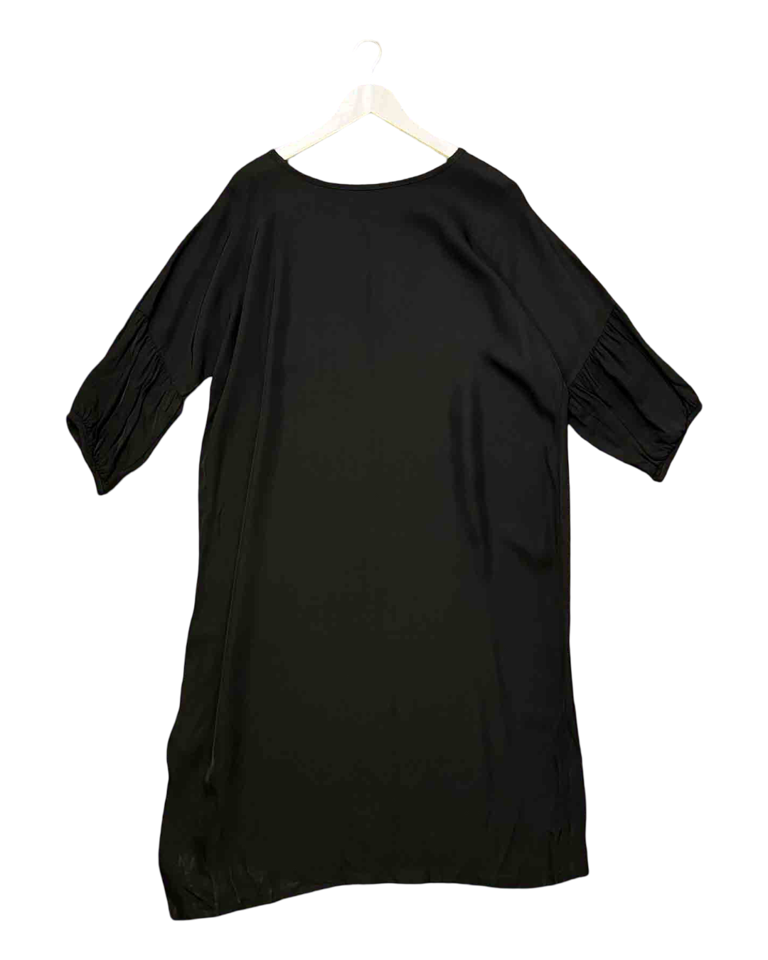 Size L | Alpha60 Black Midi Shift Dress